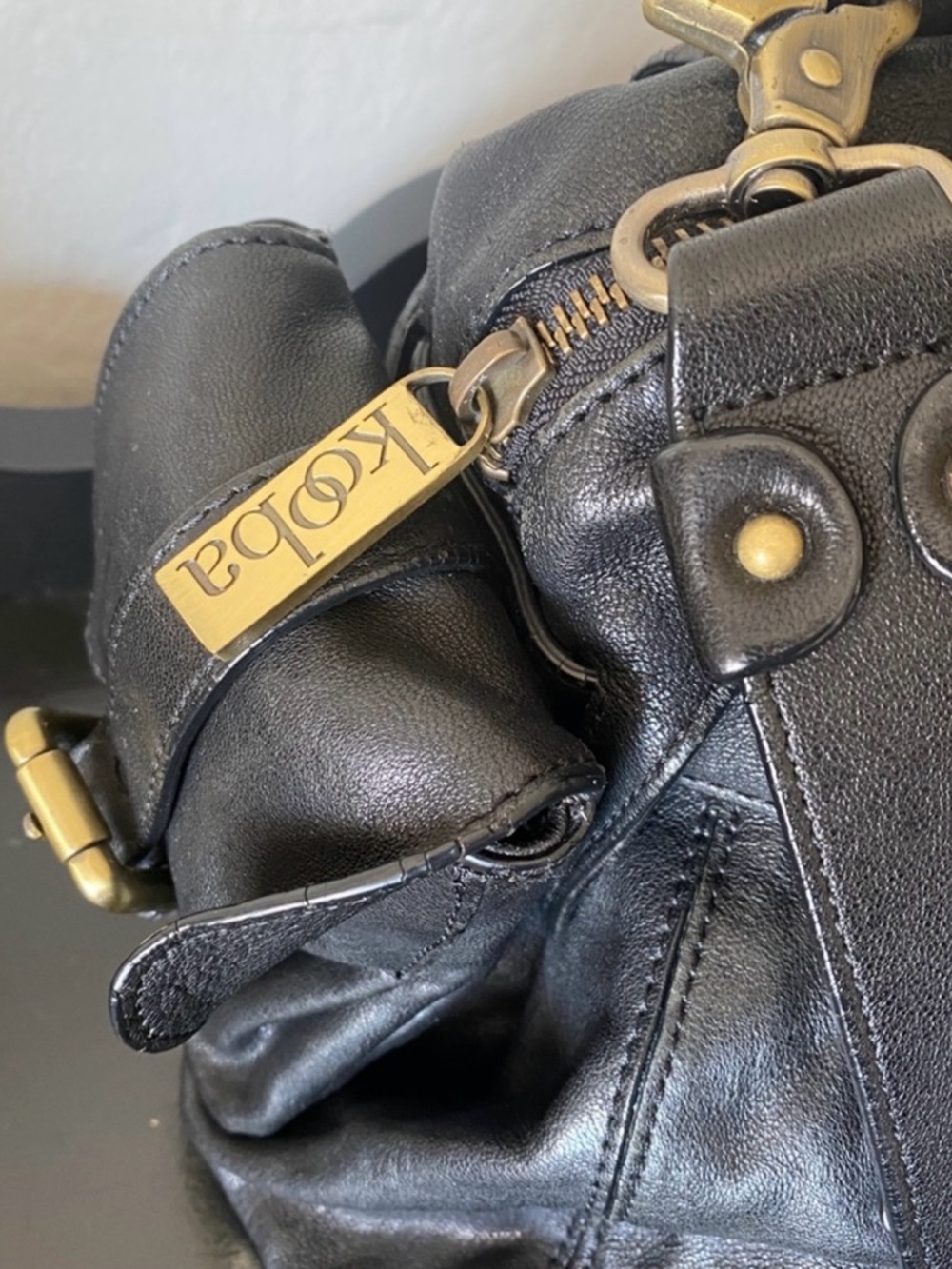 Kooba Black Leather Purse - Picture 5 of 9